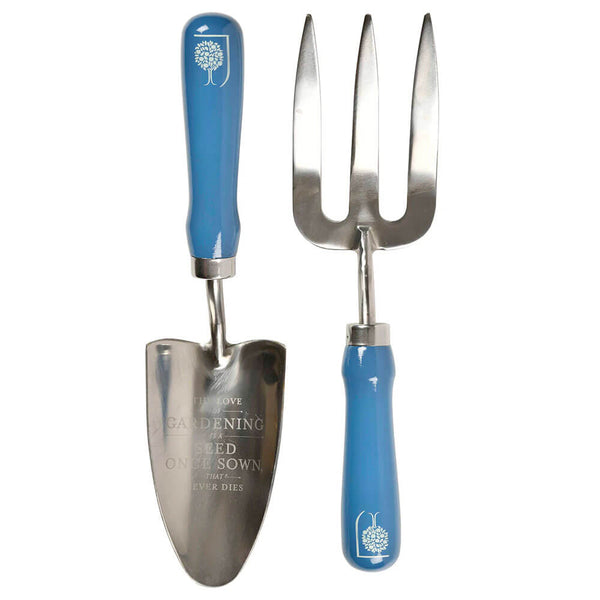 Burgon & Ball RHS Endorsed 'British Meadow' Trowel and Fork Set