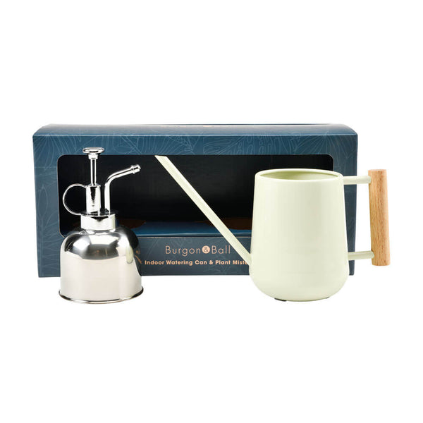 Burgon & Ball Indoor Watering Can & Mister Set - Limited Edition - Jade