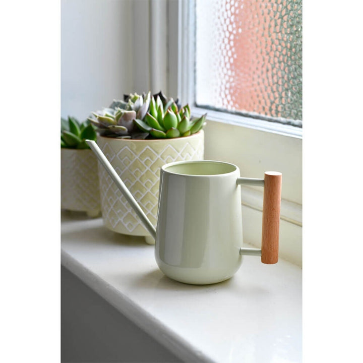 Burgon & Ball Elegant Indoor Watering Can - Jade