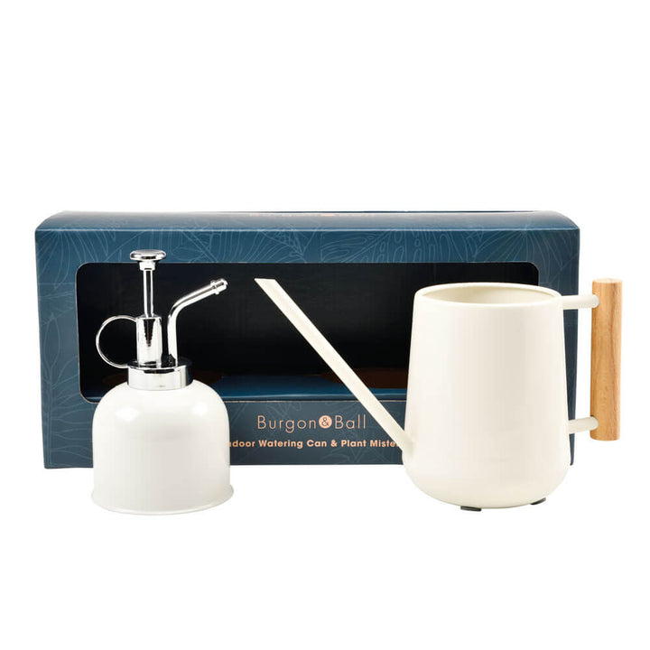 Burgon & Ball Indoor Watering Can & Mister Set - Limited Edition - Stone