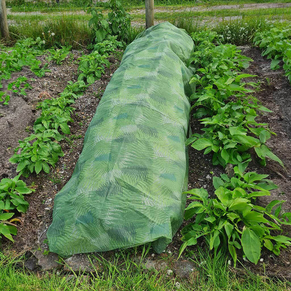 Haxnicks Green Fern Fleece Blanket (1.8m x 10m)