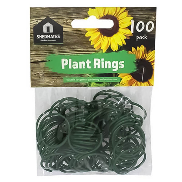 Shedmates Plastic Coated Plant Rings (Pack of 100)